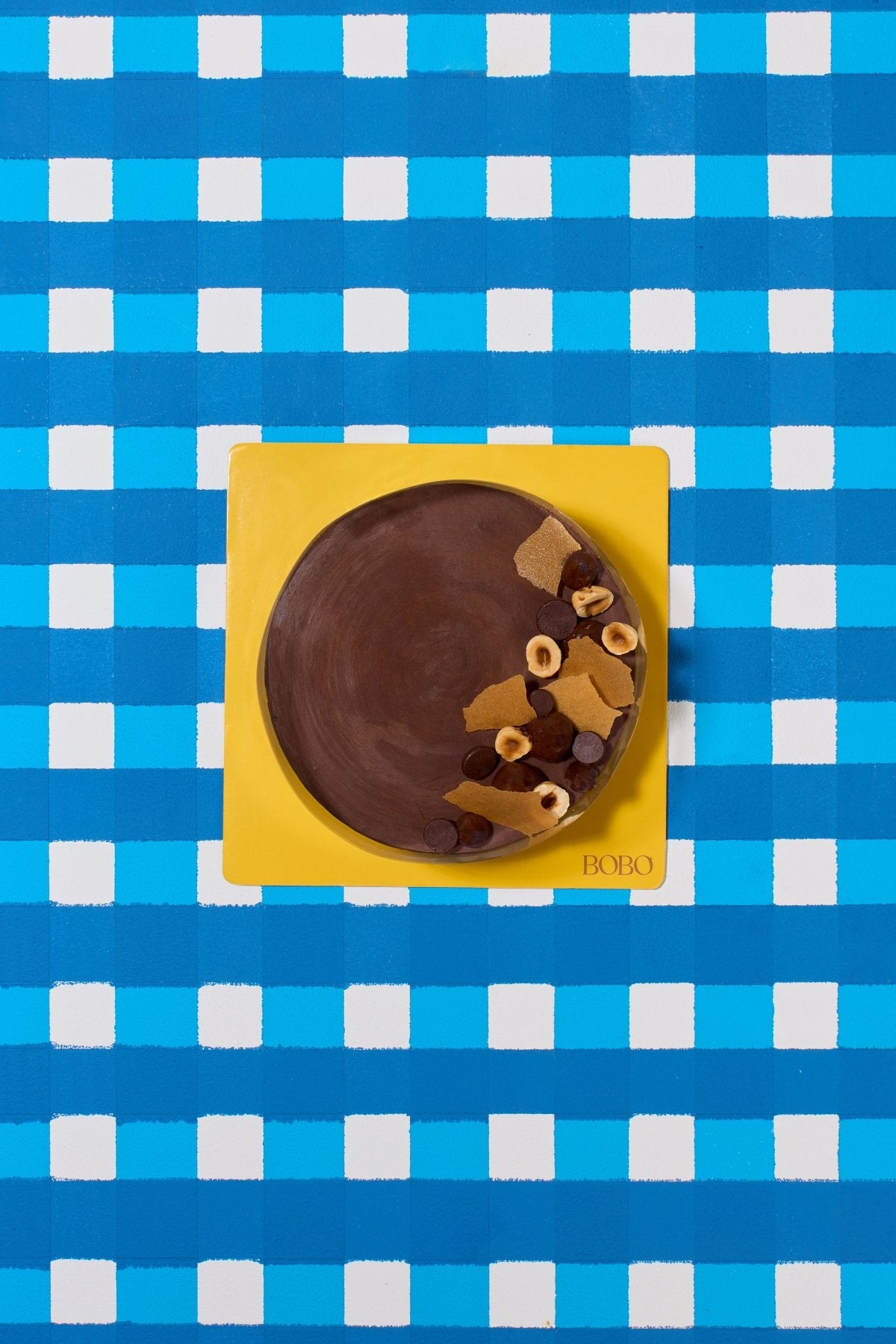 0.5 Kg Hazelnut Fudge Cake - Bobo Cakery