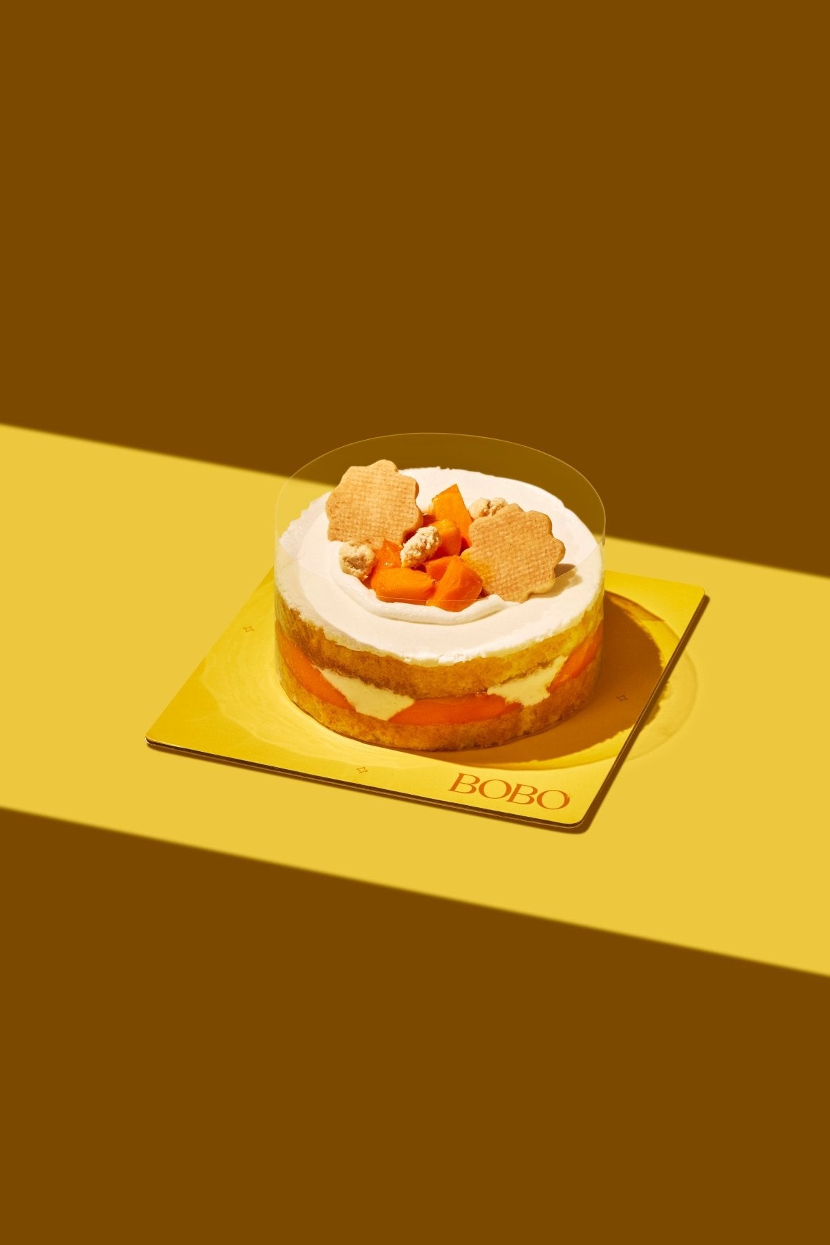 0.5 Kg Mango Shortcake - Bobo Cakery