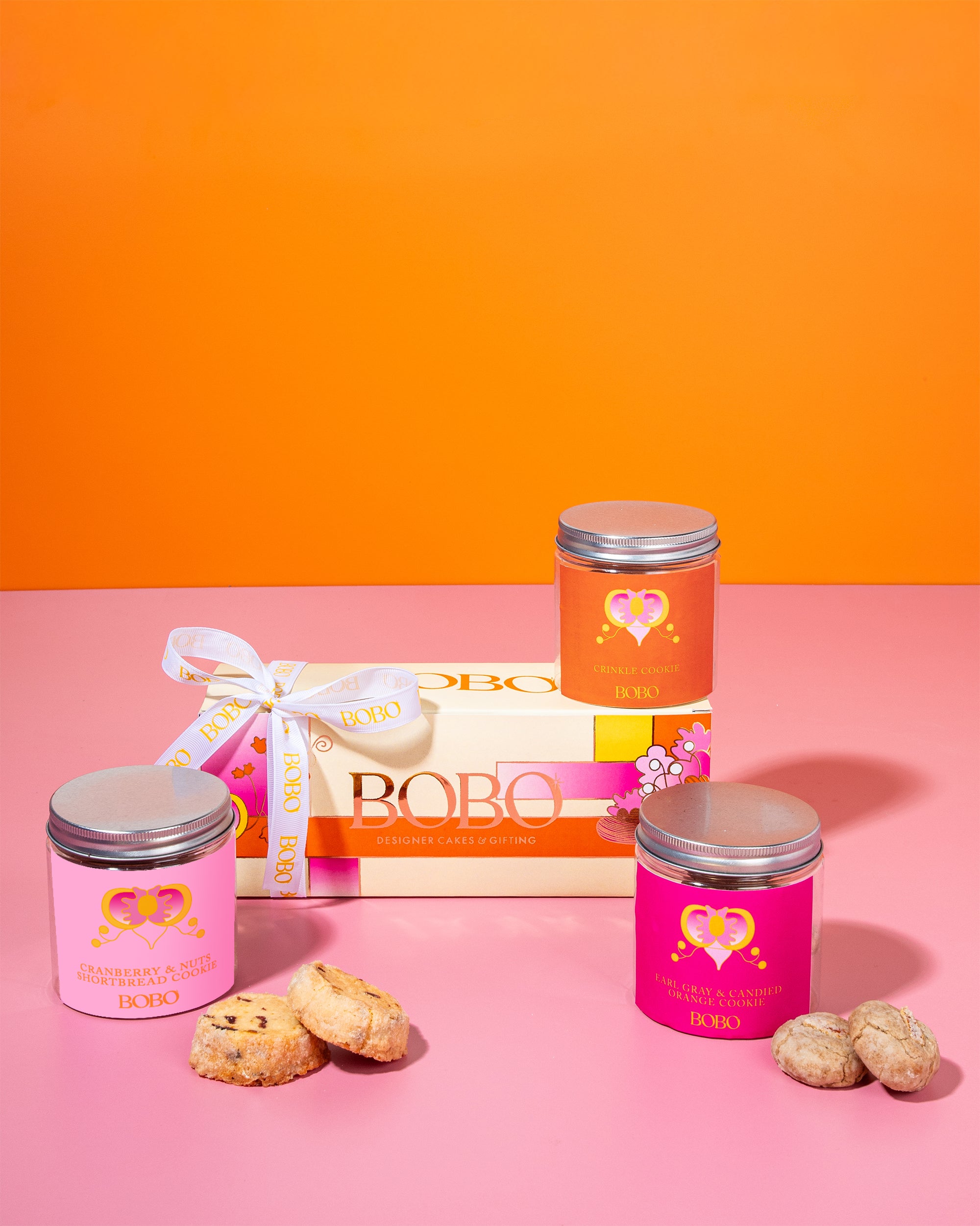 Box of 3 Shortbread Jars