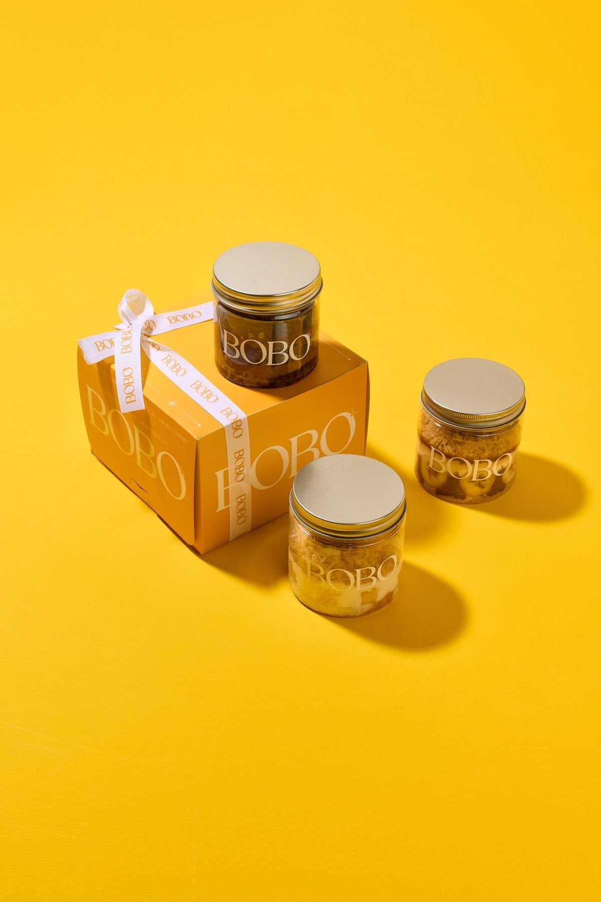 Box Of 3 Cake Jars - Bobo Cakery