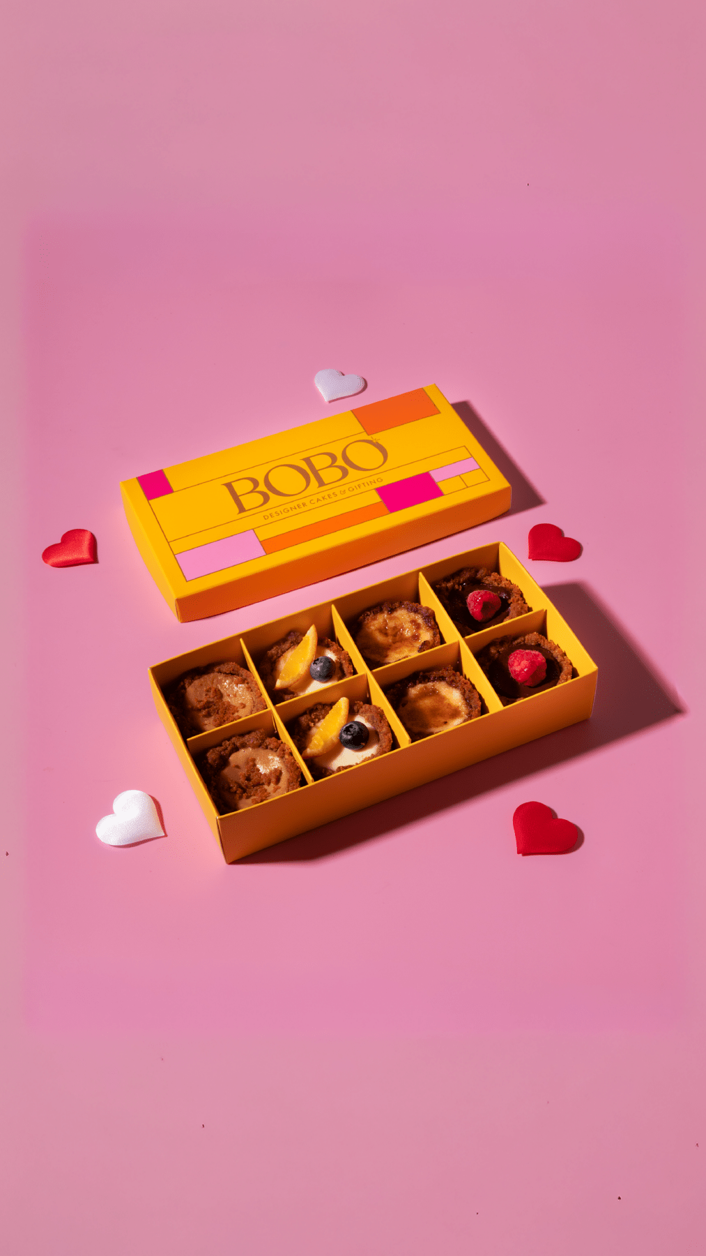 Box of 8 Cheesecake Cups - Bobo Cakery