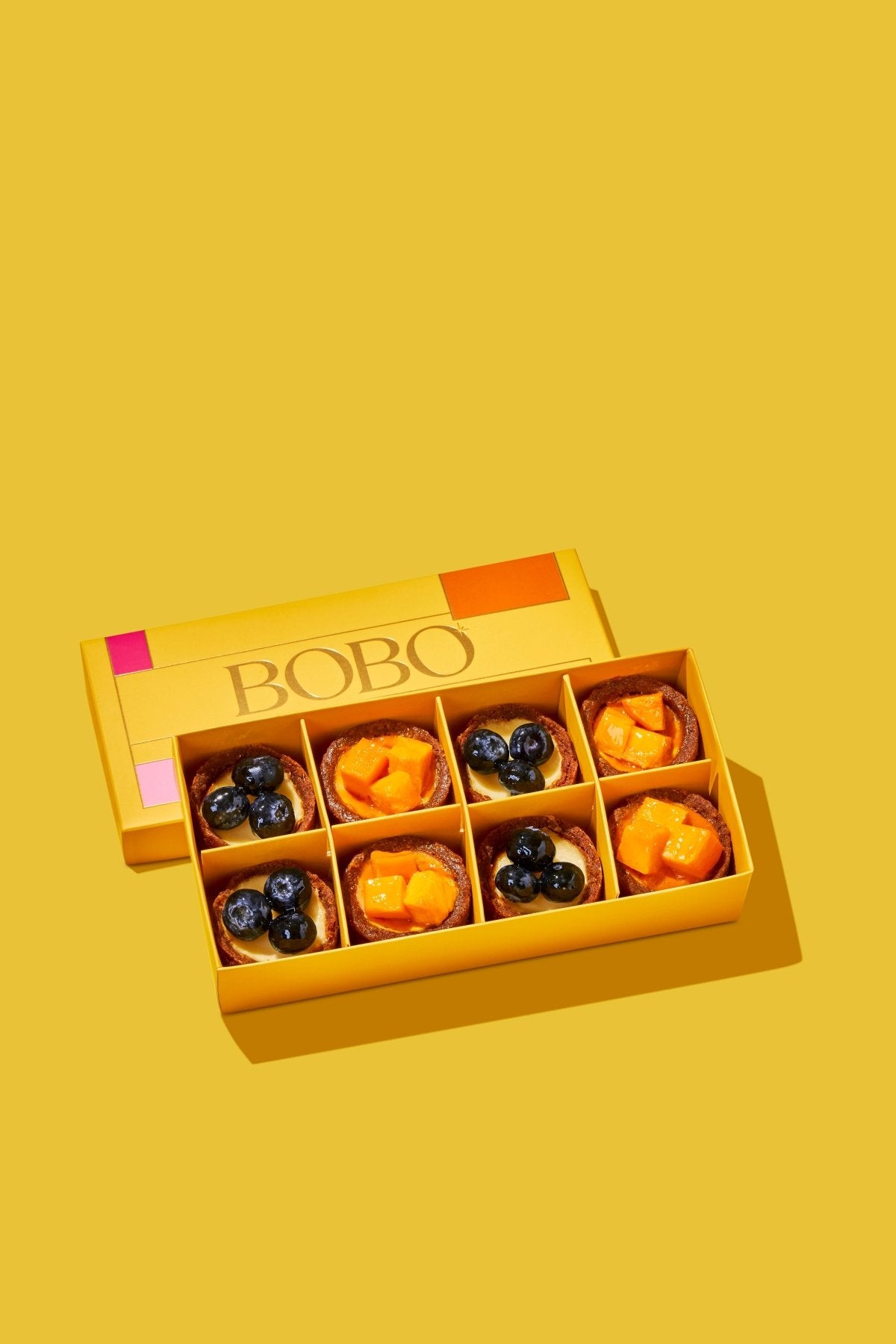 Box of 8 Summer Cheesecake Cups - Bobo Cakery