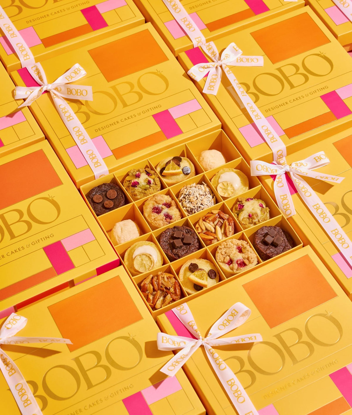 {Egg-Free} Box Of 16 Mixed Pound Cakes - Bobo Cakery