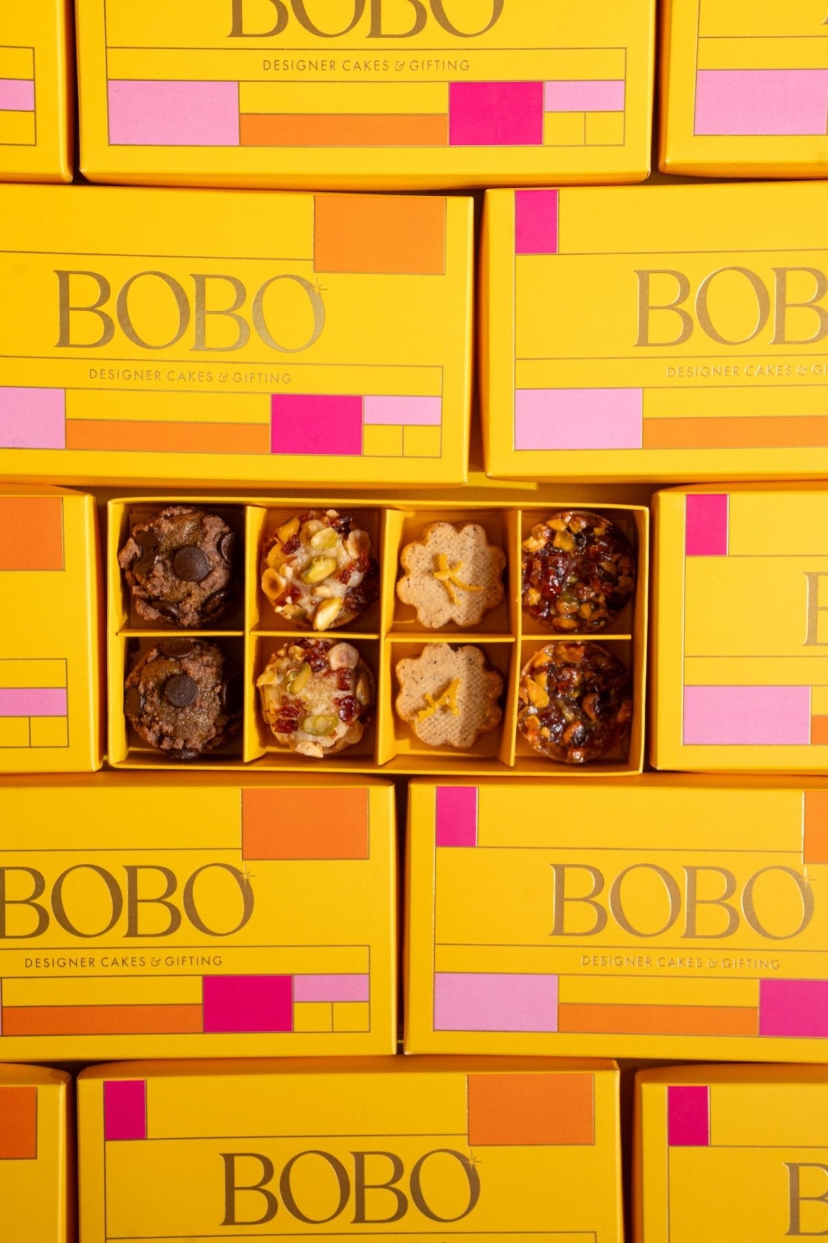 {Egg - Free} Box of 8 Diwali Treats - Bobo Cakery