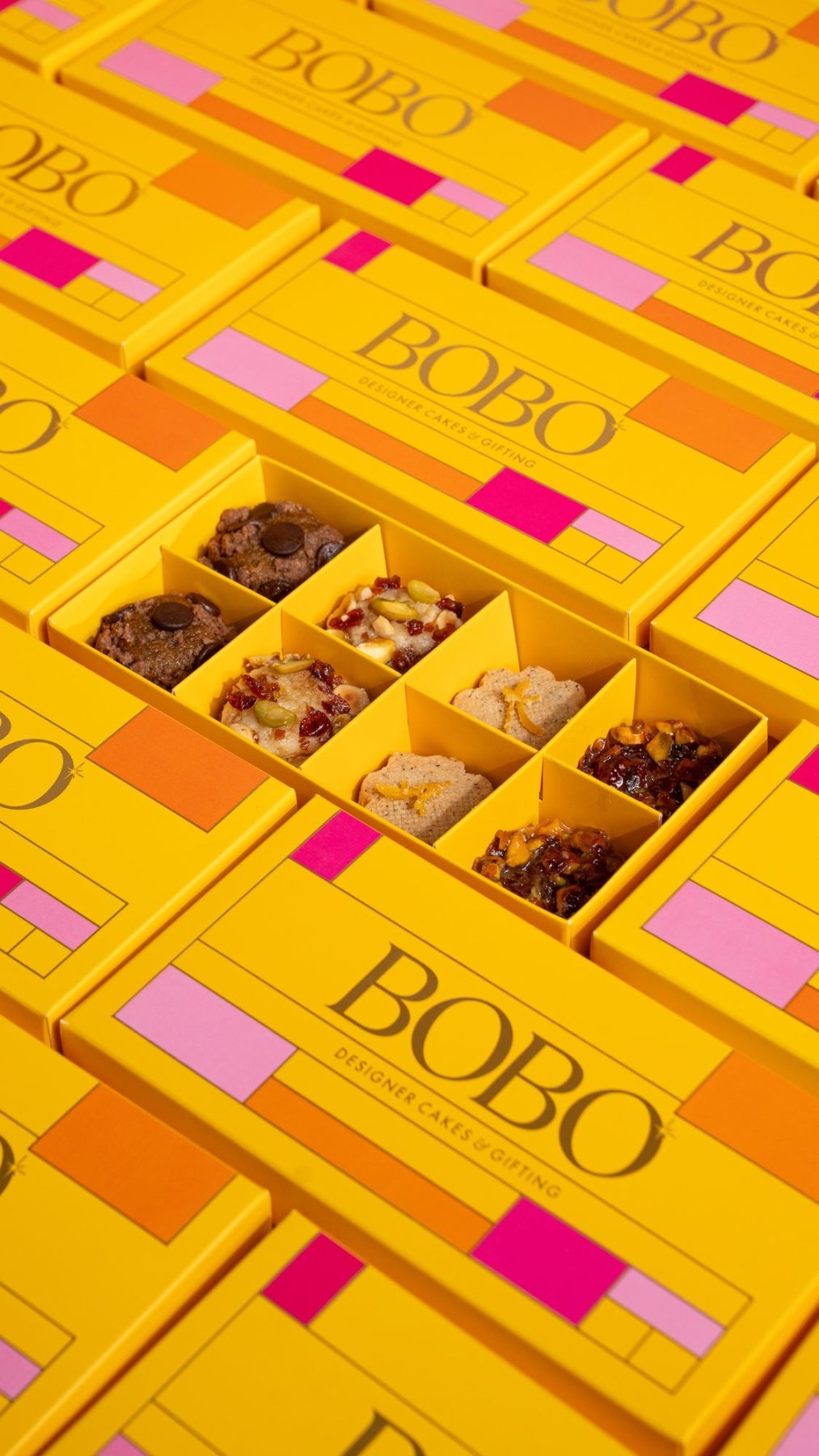 {Egg - Free} Box of 8 Diwali Treats - Bobo Cakery