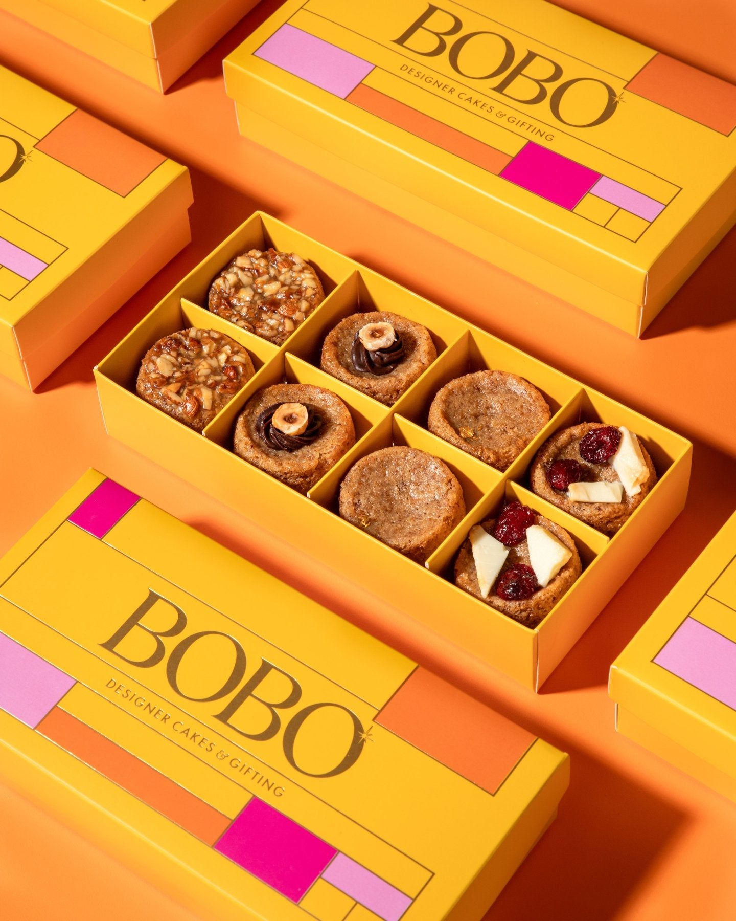 {Egg Free} Box of 8 Financiers - Bobo Cakery