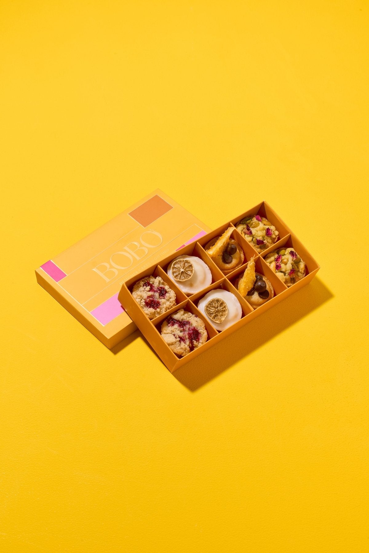 {Egg Free} Box Of 8 Mixed Mini Pound Cakes - Bobo Cakery