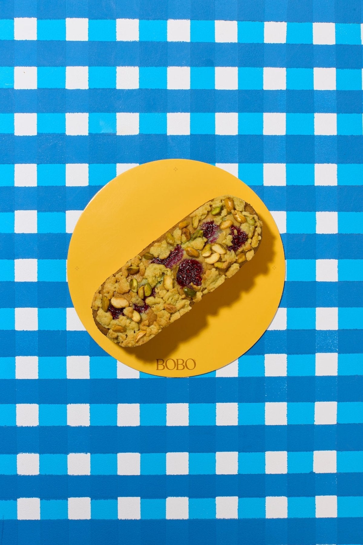 {Egg Free} Pistachio Raspberry Cake - Bobo Cakery