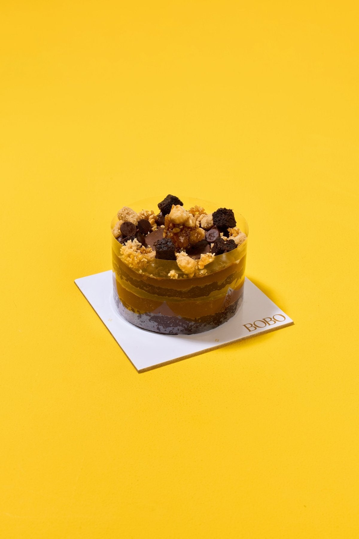 Eggless Belgian Classic Chocolate Cake - Bobo Cakery