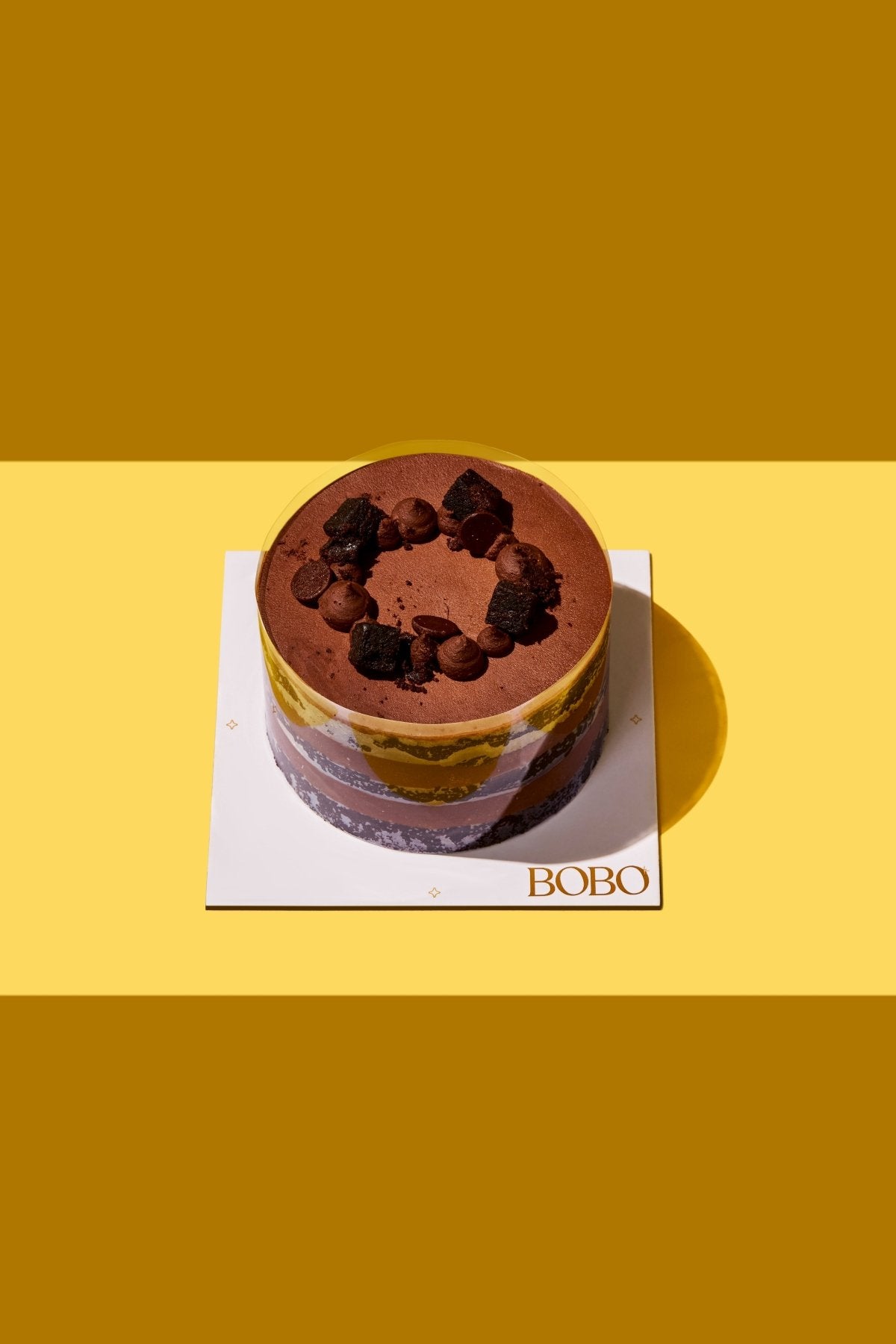 Eggless Chocolate Truffle Cake Bento - Bobo Cakery