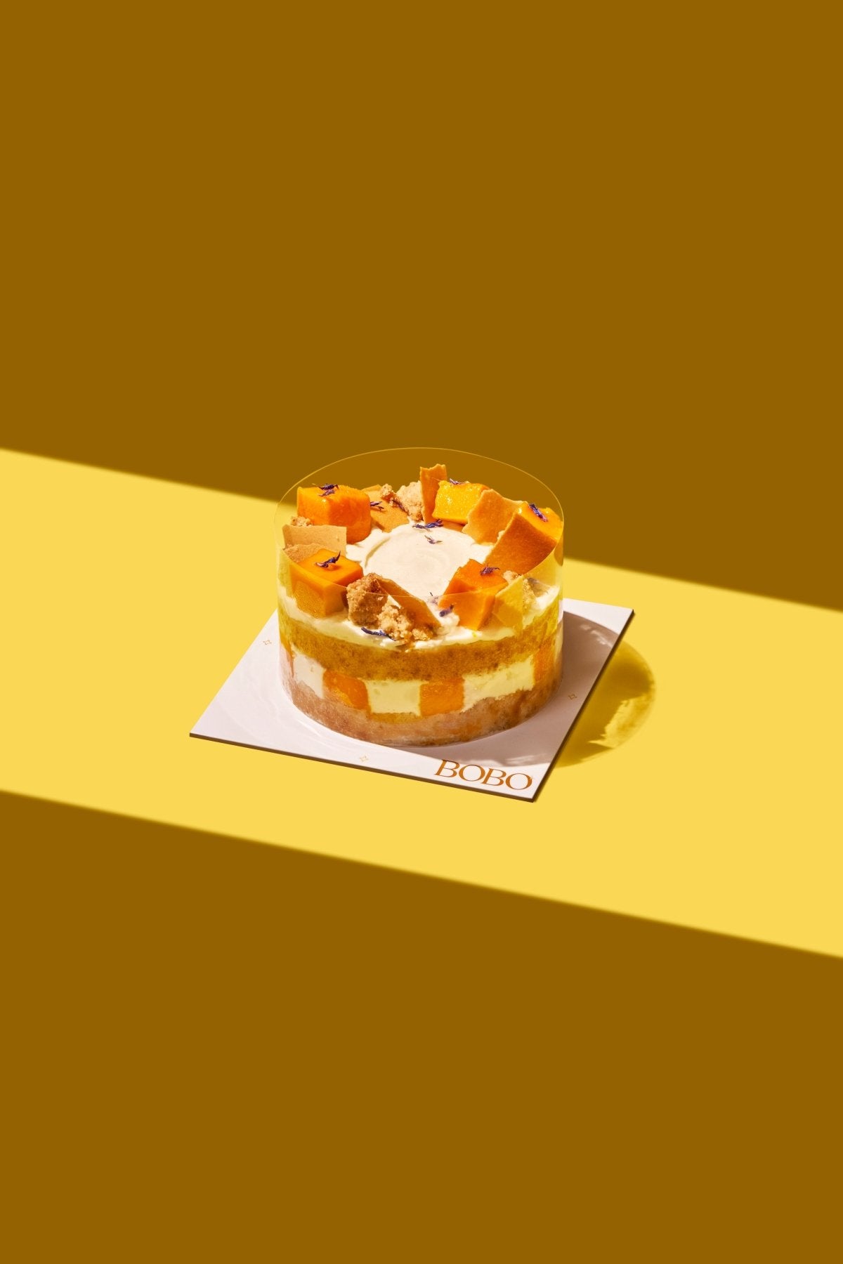Eggless Mango Cake Bento - 320g - Bobo Cakery