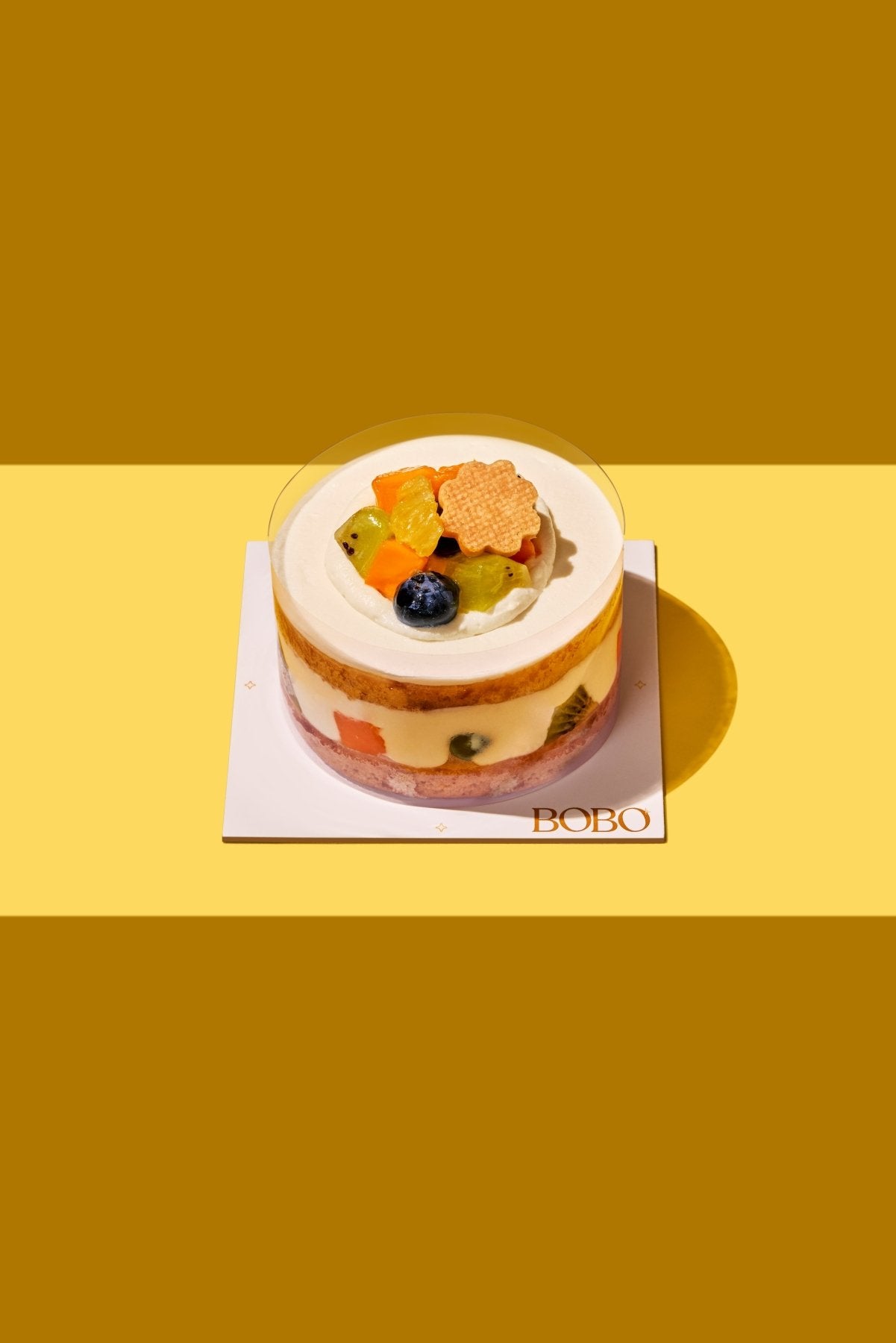 Eggless Mixed Fruit Cake Bento - Bobo Cakery