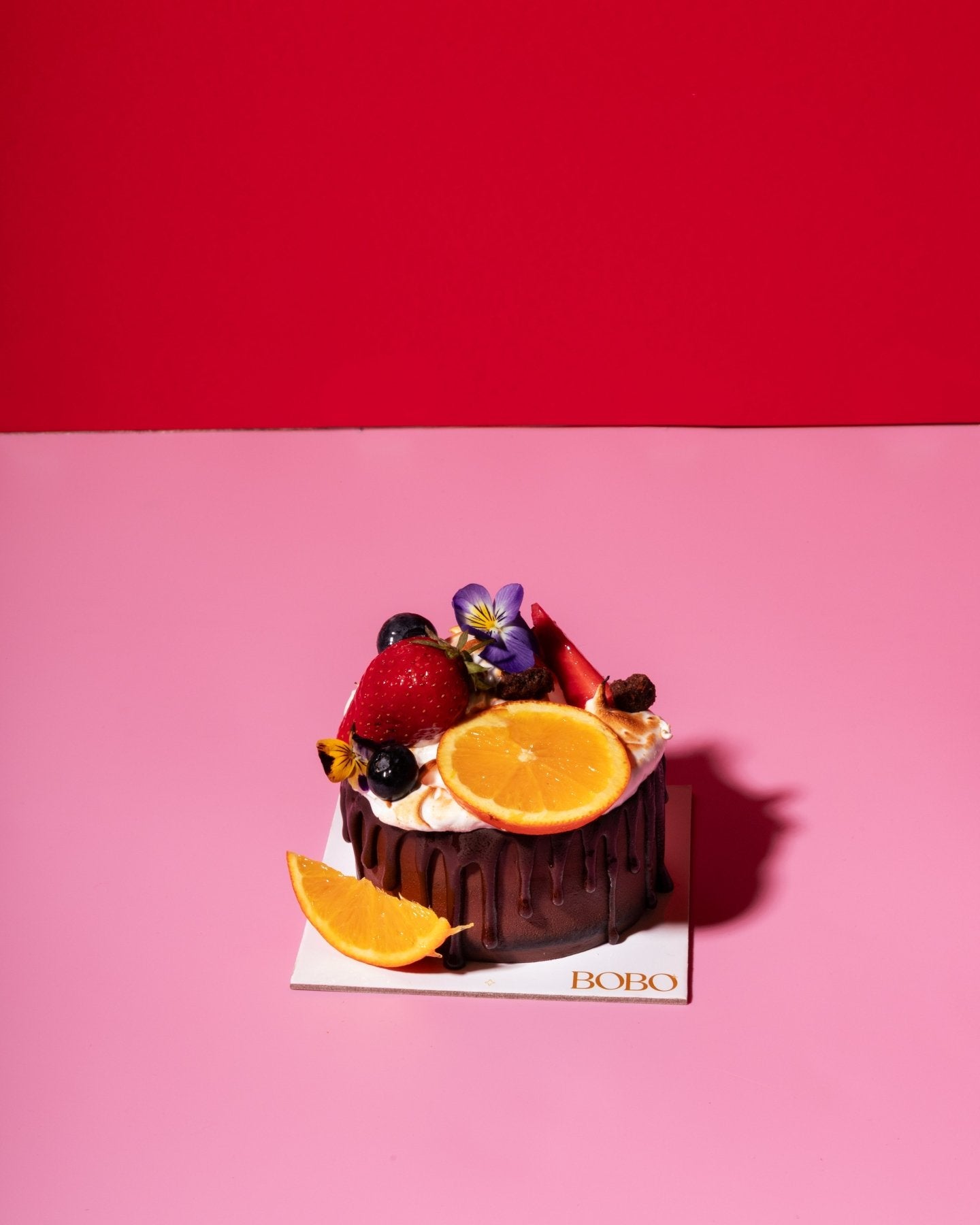 Hot Chocolate Cake Bento - Bobo Cakery