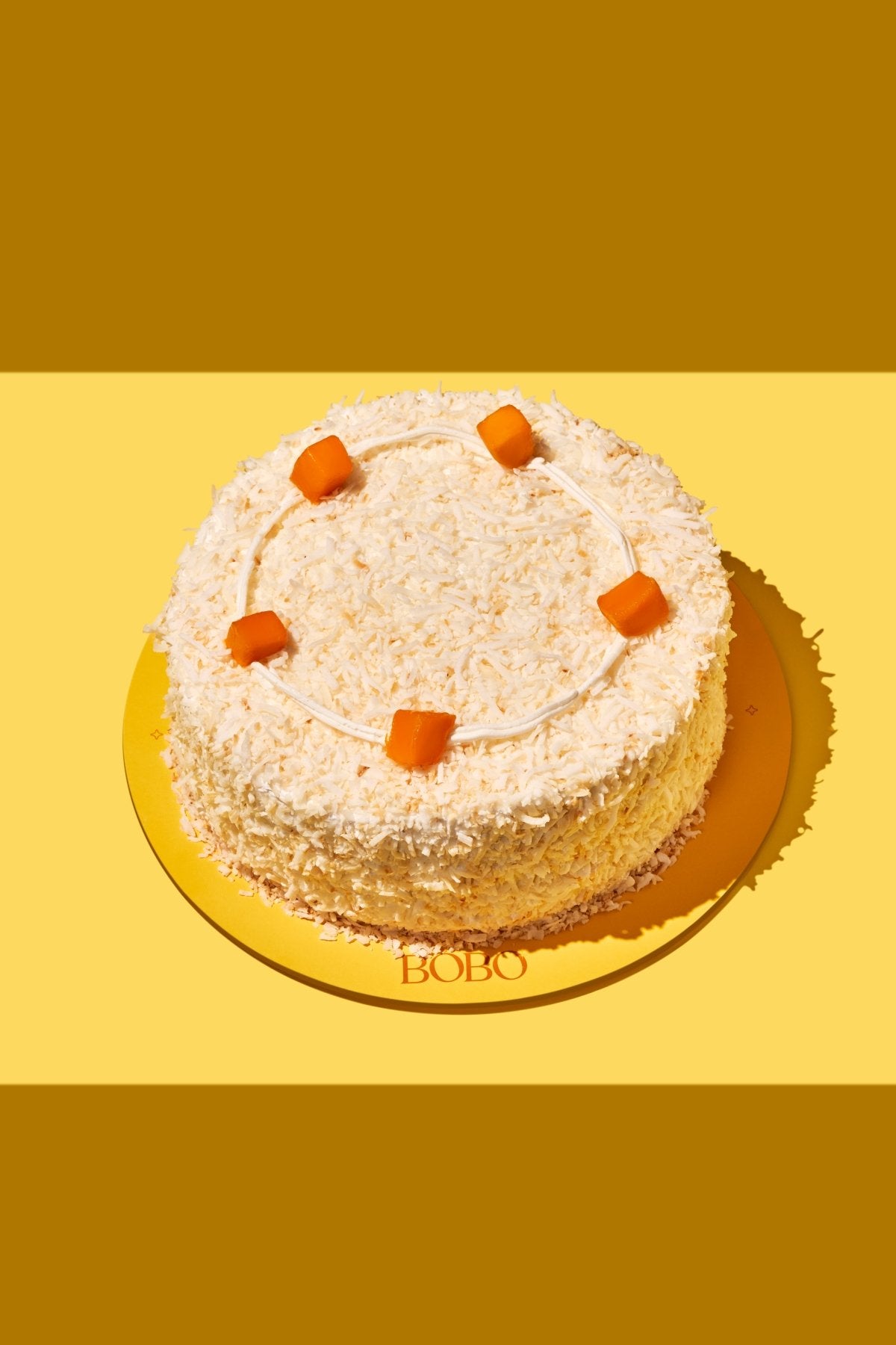 Mango Coconut Cake - Bobo Cakery